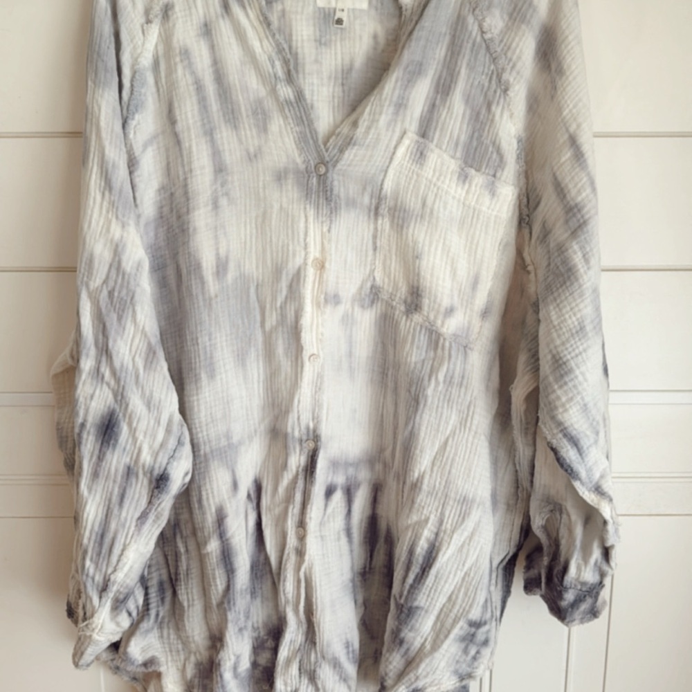 2 aerie cotton shirts